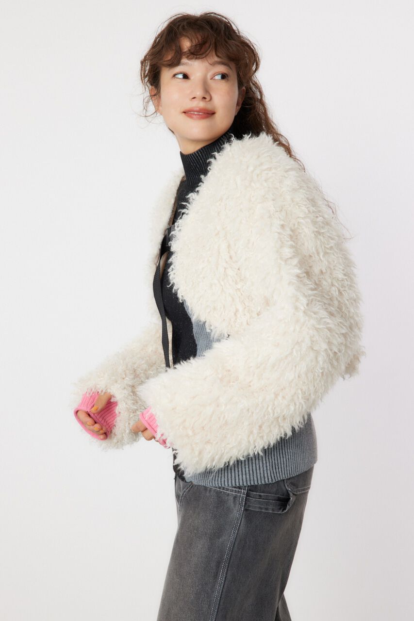 RODEO CROWNS「ボアボレロブルゾン」|その他|