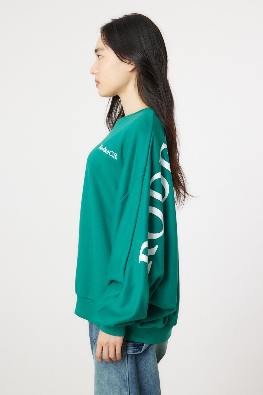 RODEO CROWNS「ドルマンバックロゴスウェット」|パーカー|