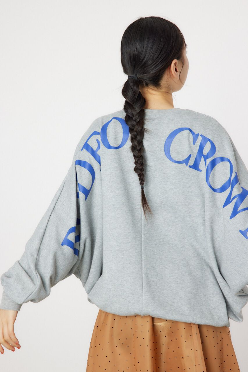 RODEO CROWNS「ドルマンバックロゴスウェット」|パーカー|