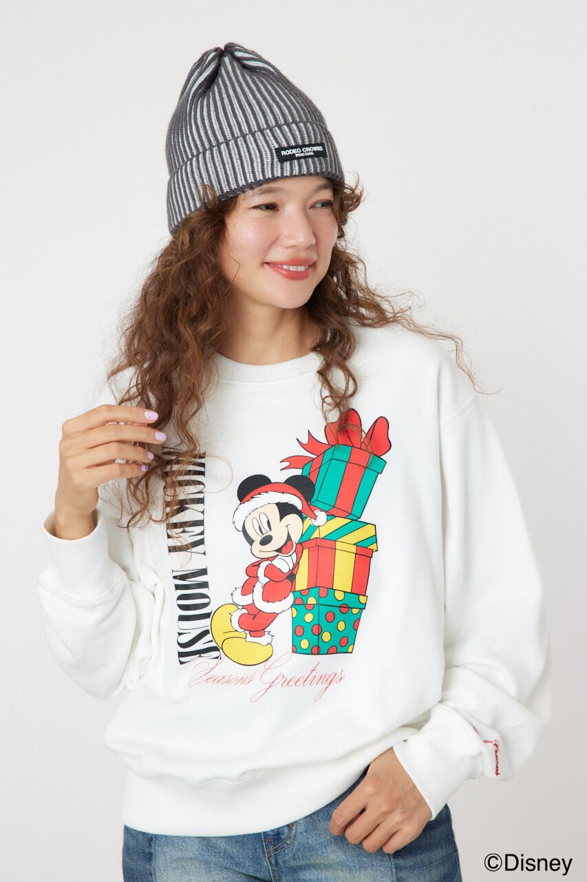 RODEO CROWNS「(MICKEY)Xmasスウェットトップス」|パーカー|
