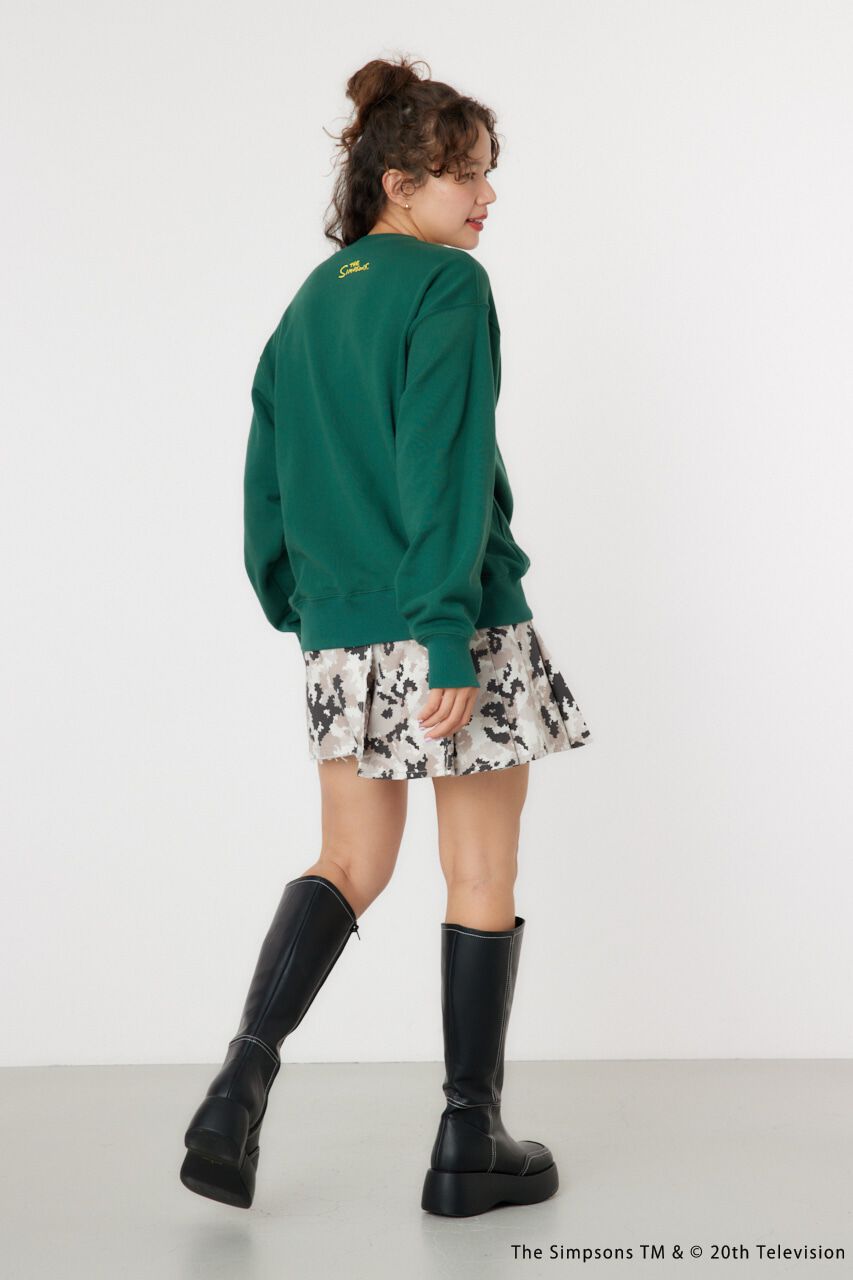 RODEO CROWNS「(THE SIMPSONS)Xmasスウェットトップス」|パーカー|