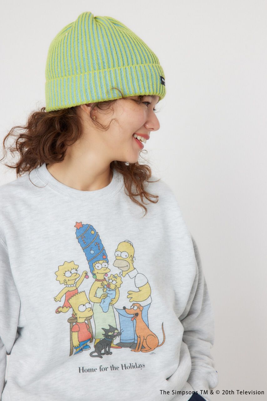 RODEO CROWNS「(THE SIMPSONS)Xmasスウェットトップス」|パーカー|