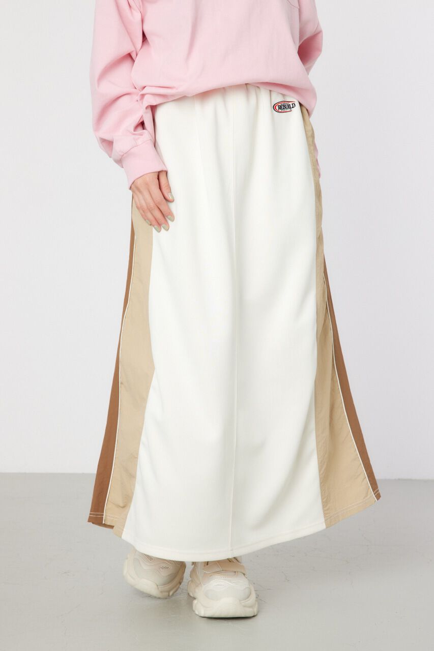 RODEO CROWNS「ナイロン&times;ジャージスカート」|スカート|