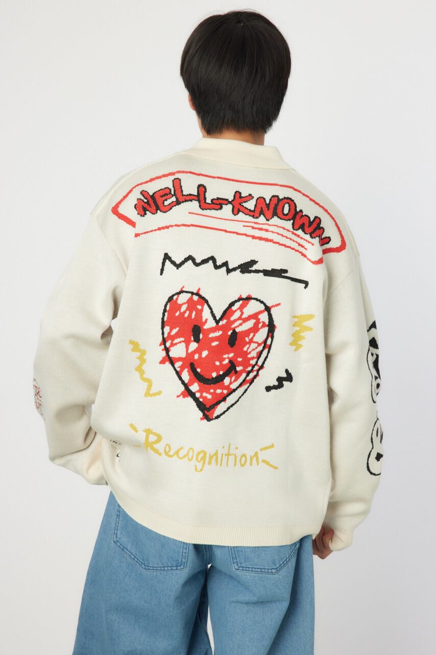 RODEO CROWNS「フリーパターンニットカーデ」|カーディガン|