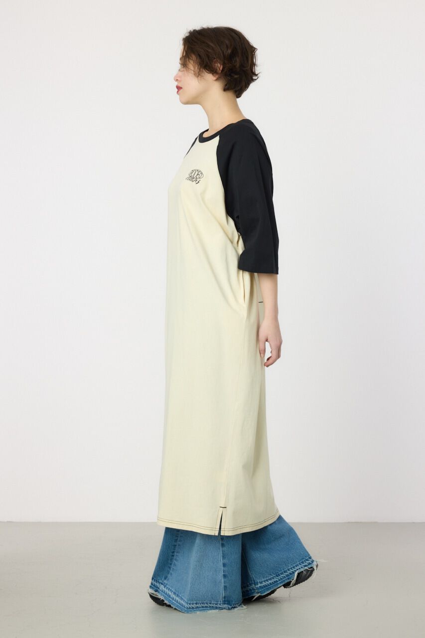 RODEO CROWNS「ロゴラグランスリーブワンピース」|ワンピース|