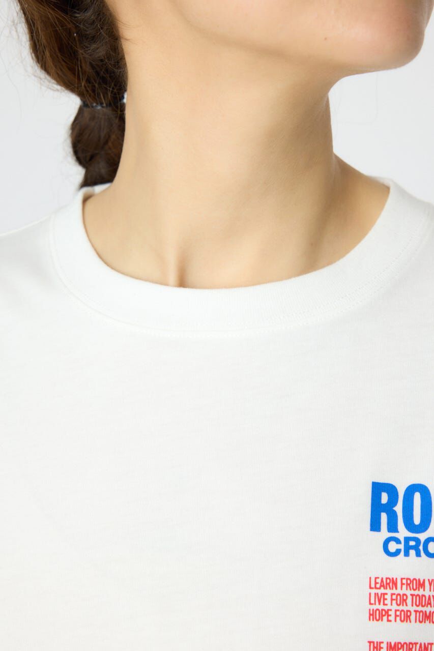 RODEO CROWNS「Overlap デニムアップリケTシャツ」|Tシャツ・カットソー|