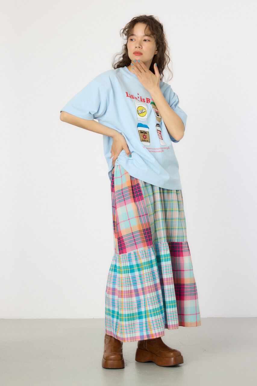 RODEO CROWNS「クレイジーチェックスカート」|スカート|