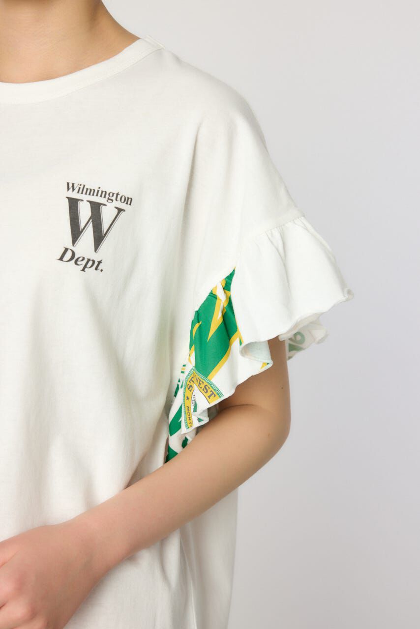 RODEO CROWNS「カスタムリメイクフリルアームトップス」|Tシャツ・カットソー|