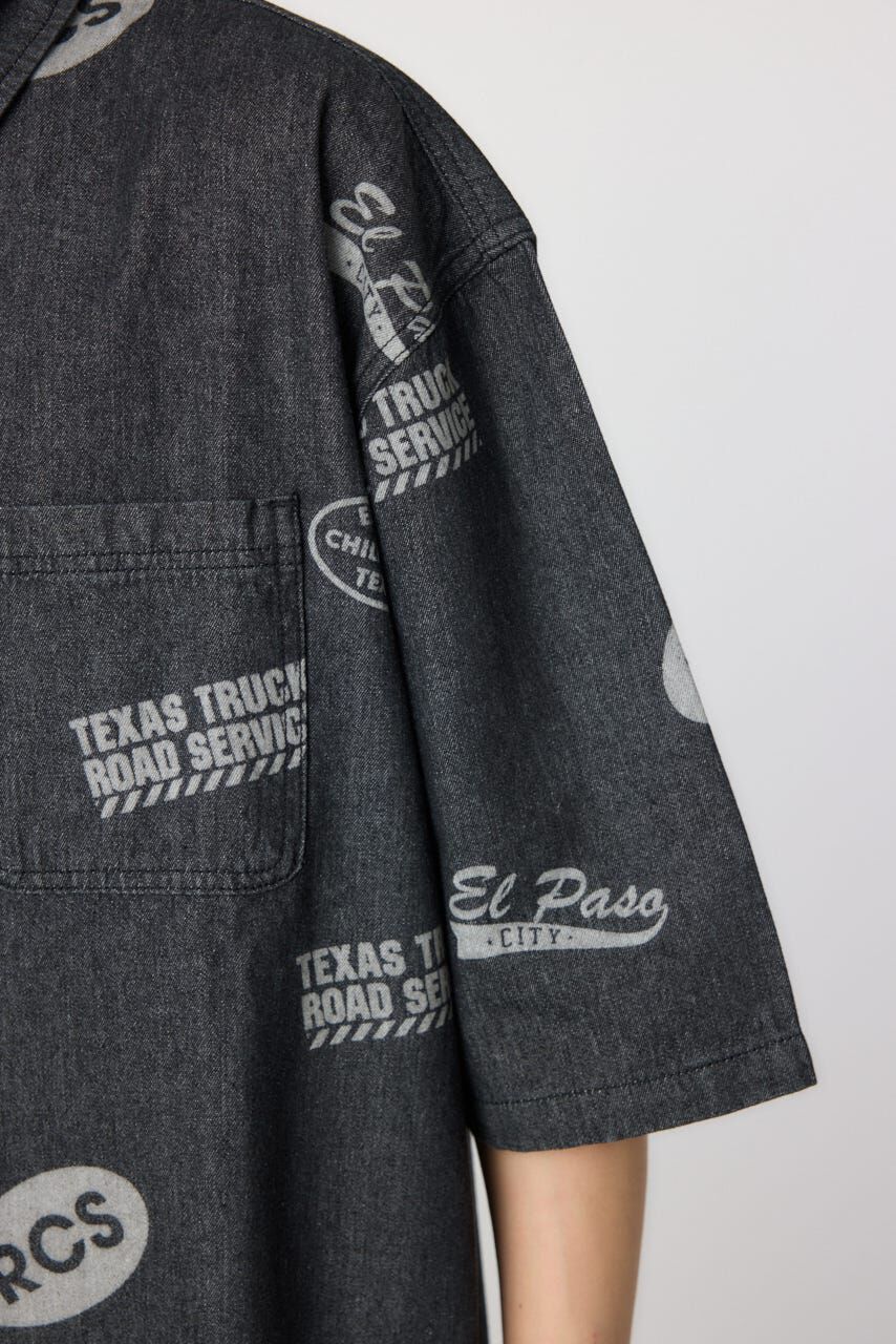 RODEO CROWNS「スタンプデニムシャツ」|シャツ・ブラウス|