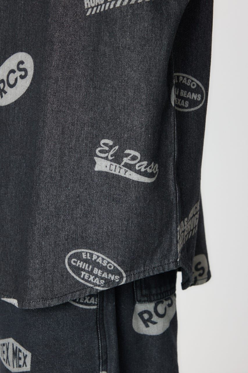 RODEO CROWNS「スタンプデニムシャツ」|シャツ・ブラウス|