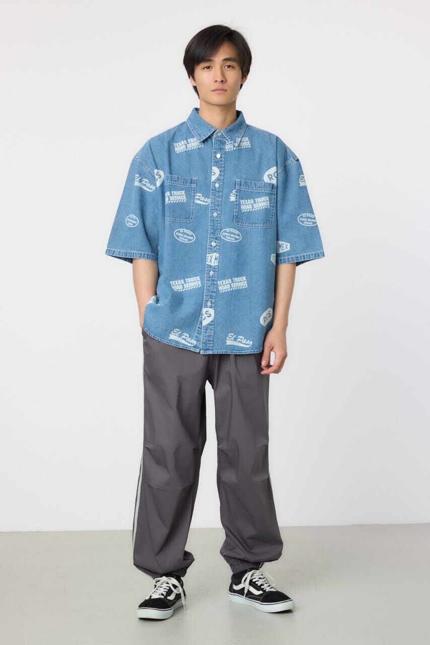 RODEO CROWNS「スタンプデニムシャツ」|シャツ・ブラウス|