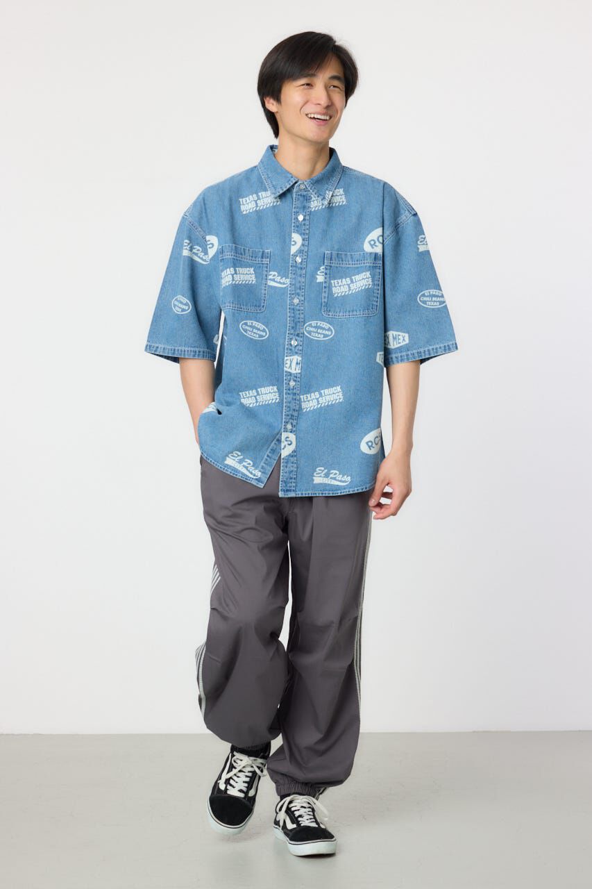 RODEO CROWNS「スタンプデニムシャツ」|シャツ・ブラウス|