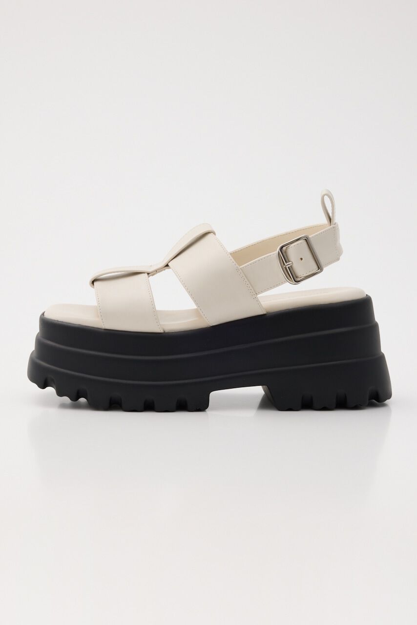 RODEO CROWNS「ボリュームソールグルカサンダル」|サンダル|O/WHT1