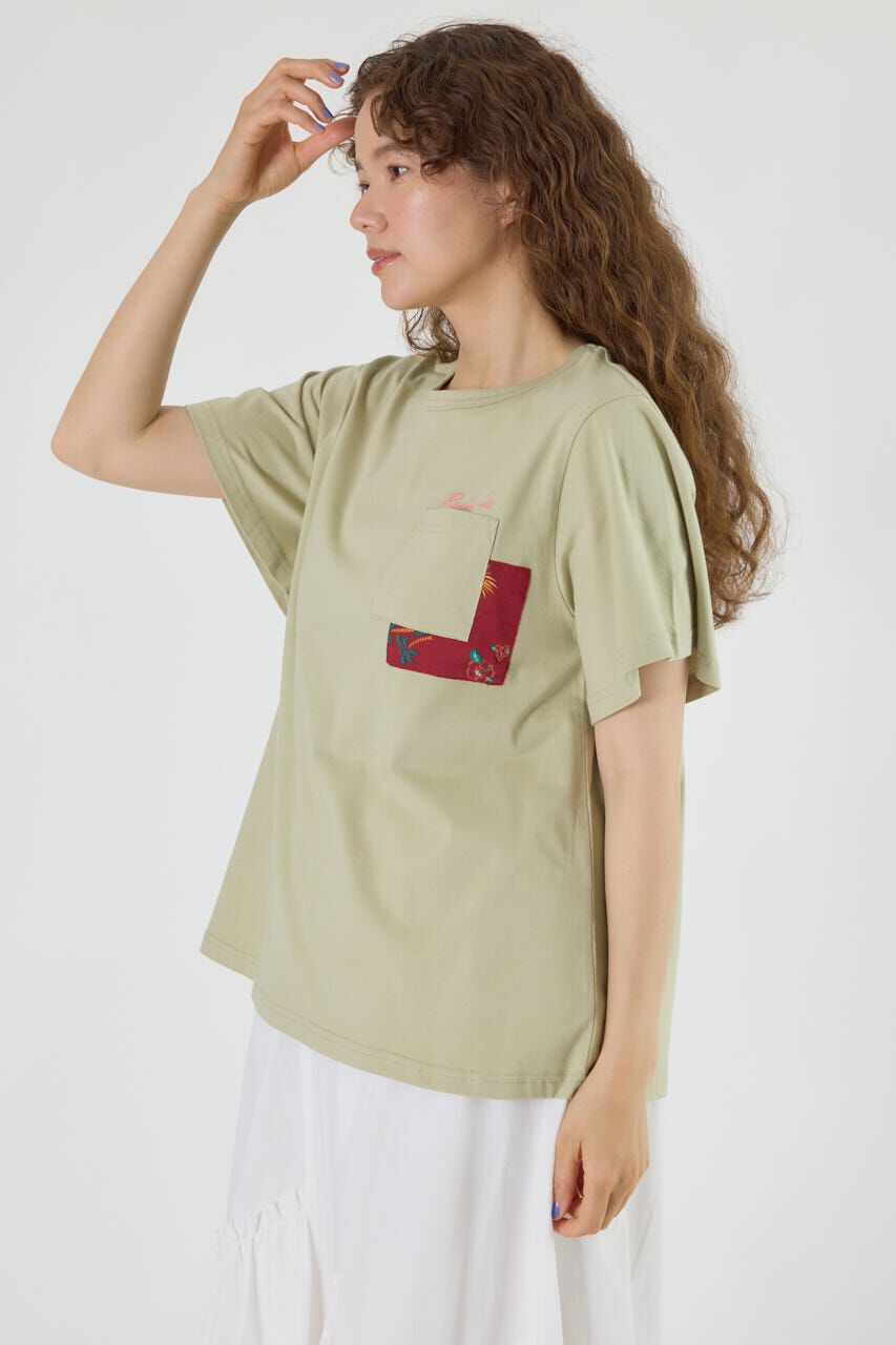 RODEO CROWNS「バックリボンアロハTシャツ」|Tシャツ・カットソー|