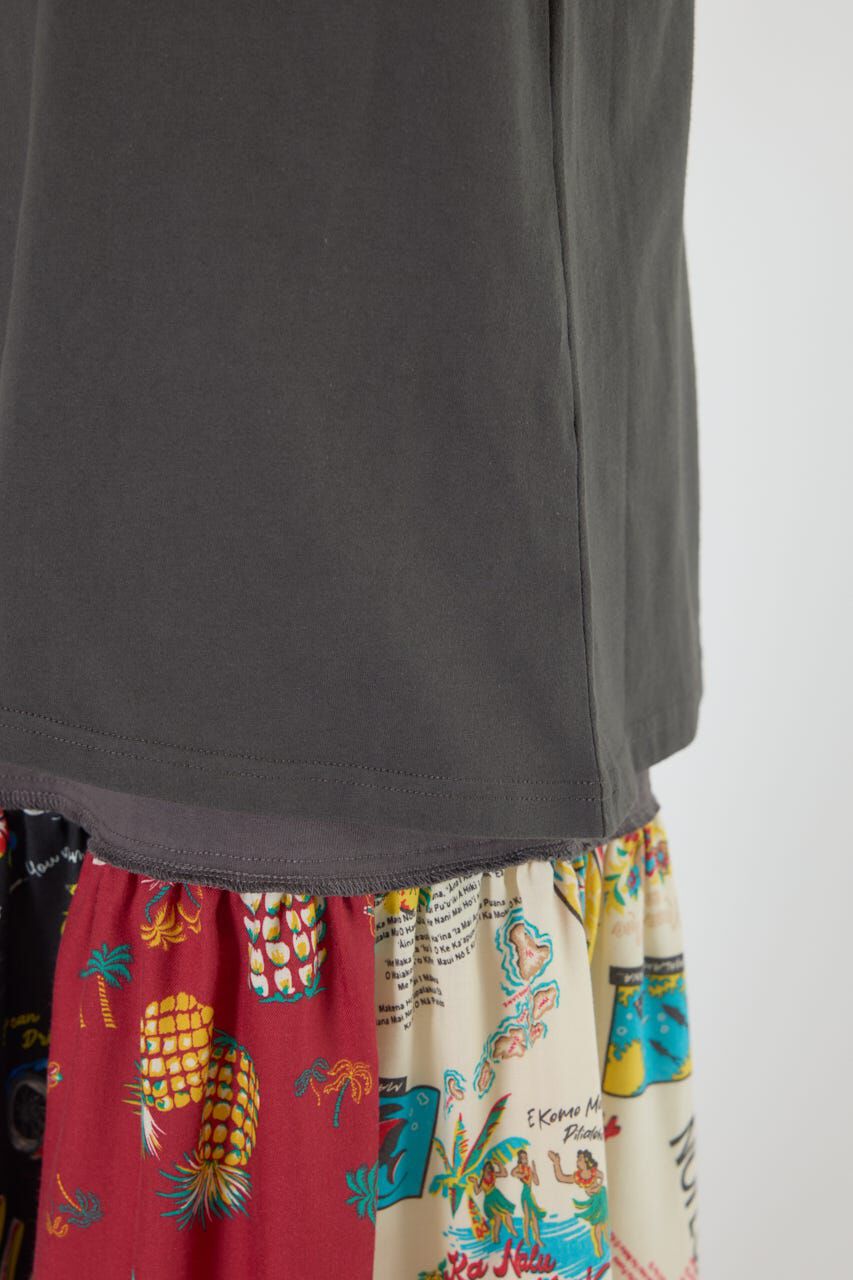 RODEO CROWNS「バックリボンアロハTシャツ」|Tシャツ・カットソー|