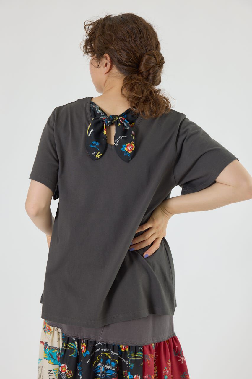 RODEO CROWNS「バックリボンアロハTシャツ」|Tシャツ・カットソー|