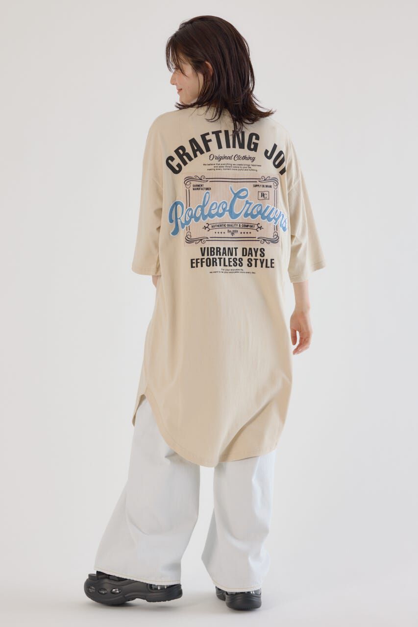 RODEO CROWNS「コール＆デニムパッチワンピース」|ワンピース|