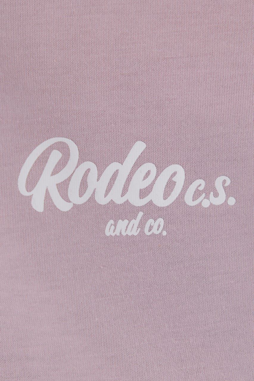 RODEO CROWNS「カラーステッチVネック5分袖Tシャツ」|Tシャツ・カットソー|
