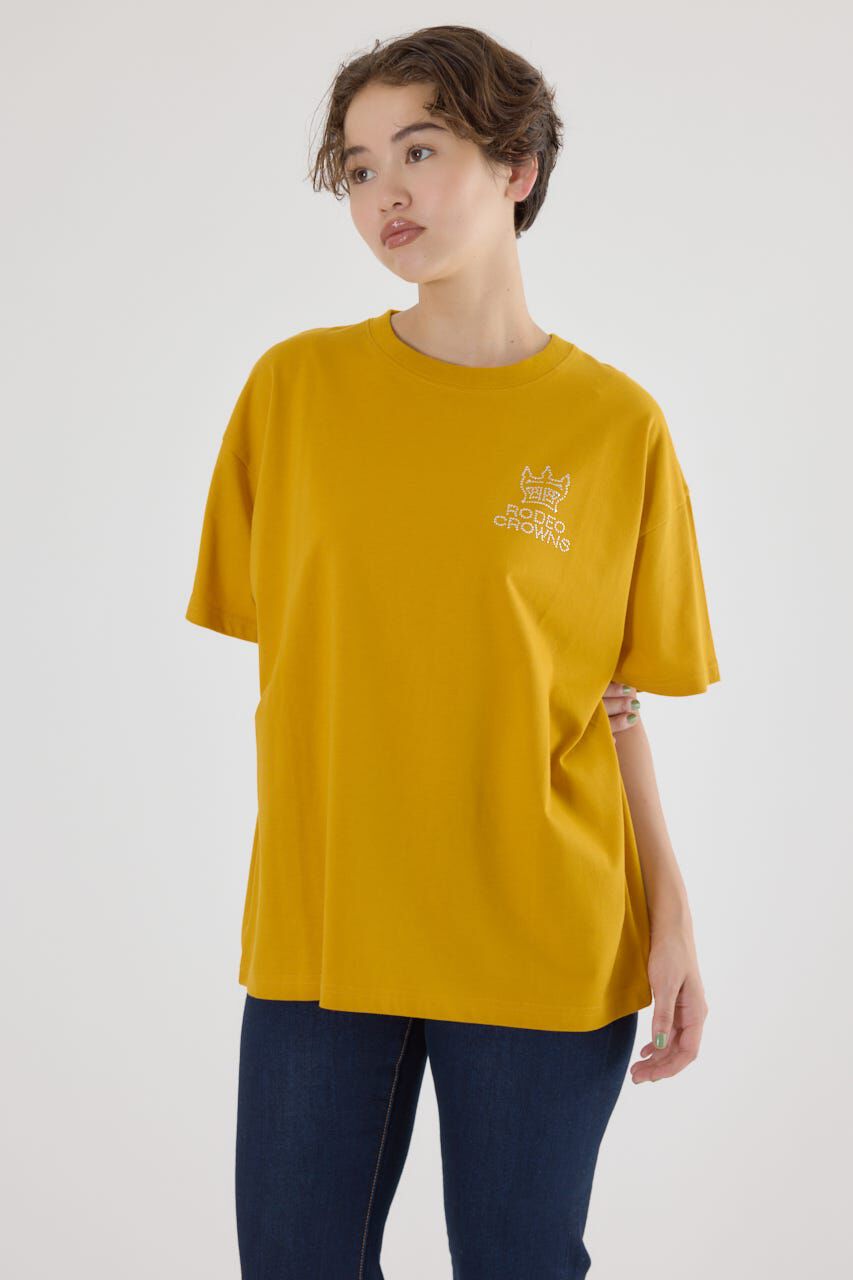 RODEO CROWNS「スタッズCROWNロゴTシャツ」|Tシャツ・カットソー|