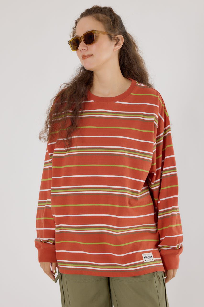 RODEO CROWNS「マルチボーダートップス」|Tシャツ・カットソー|