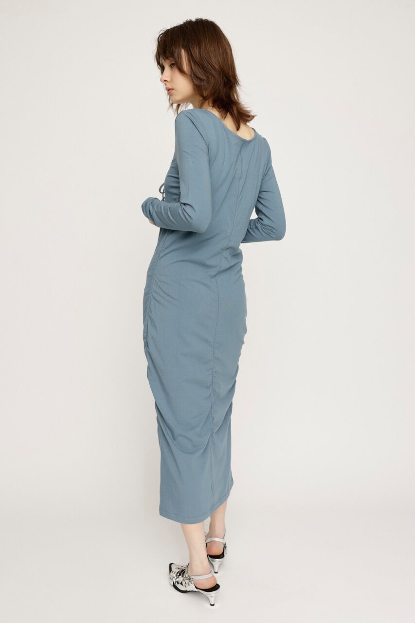 SLY「SHIRRING RIBBON 2WAY ワンピース」|ワンピース|