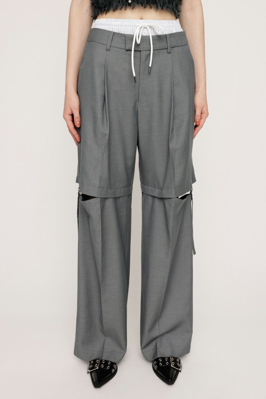 SLY「UNDERWEAR MANNISH CUTOUT パンツ」|その他|