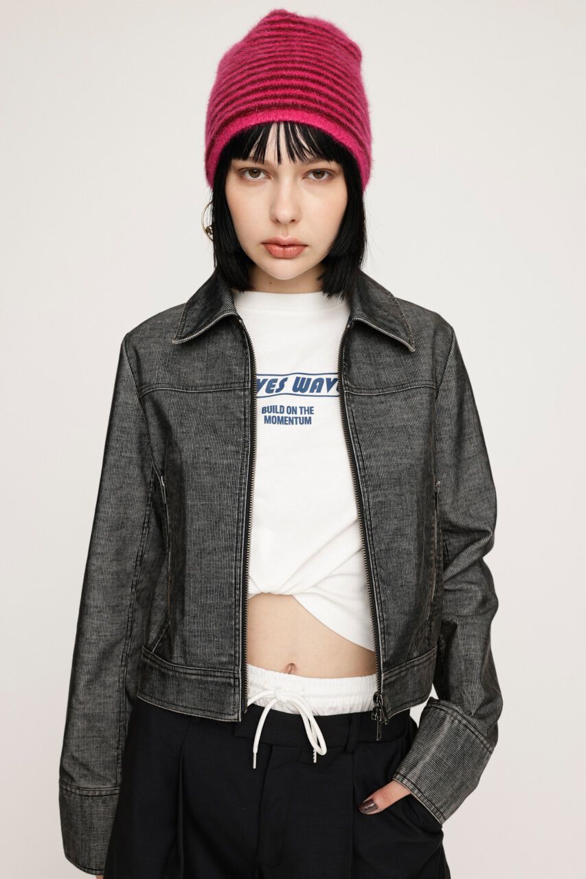 SLY「WASHED CORDUROY RIDERS ジャケット」|その他|BLK