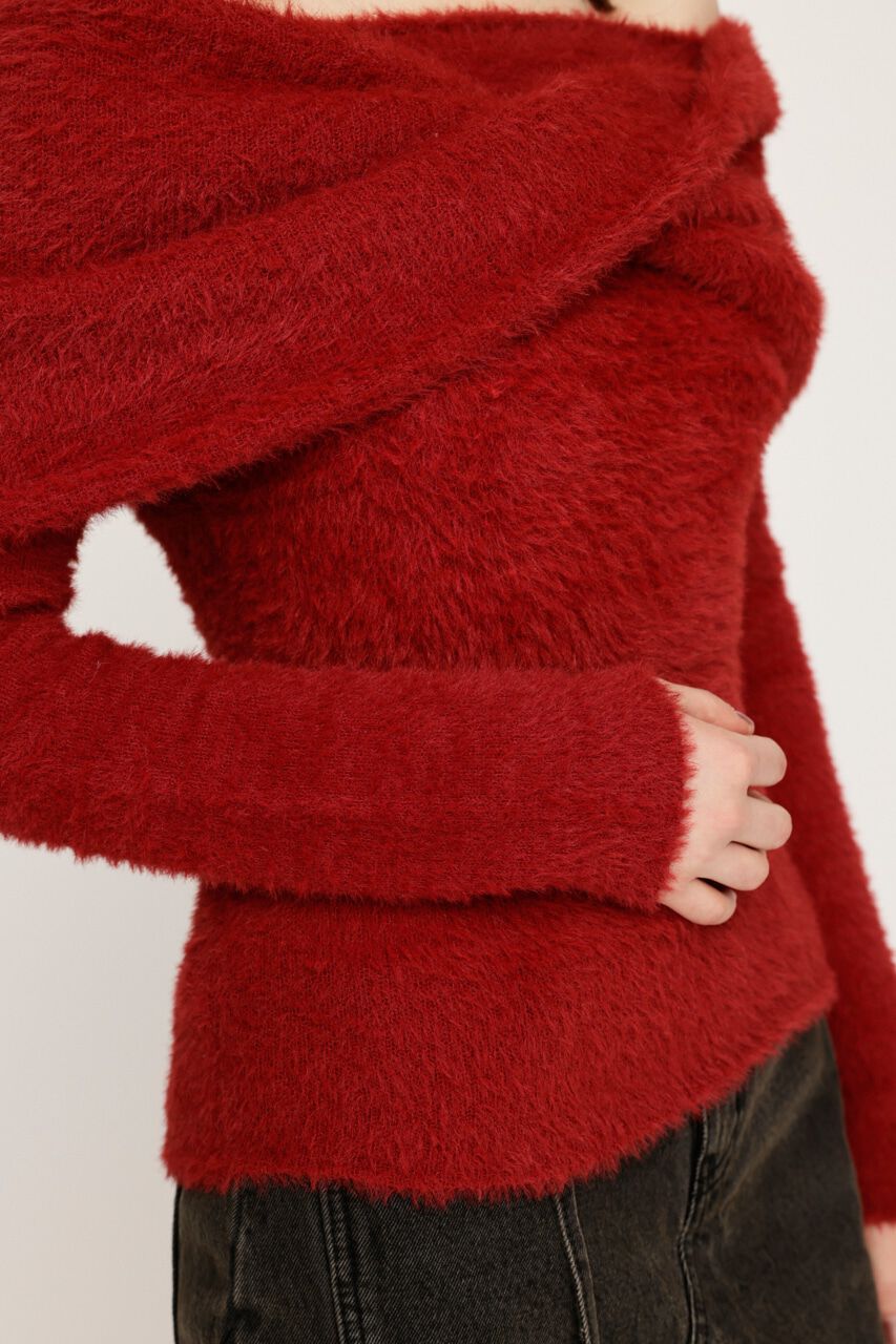 SLY「OFF SHOULDER 2P トップス」|ニット・セーター|