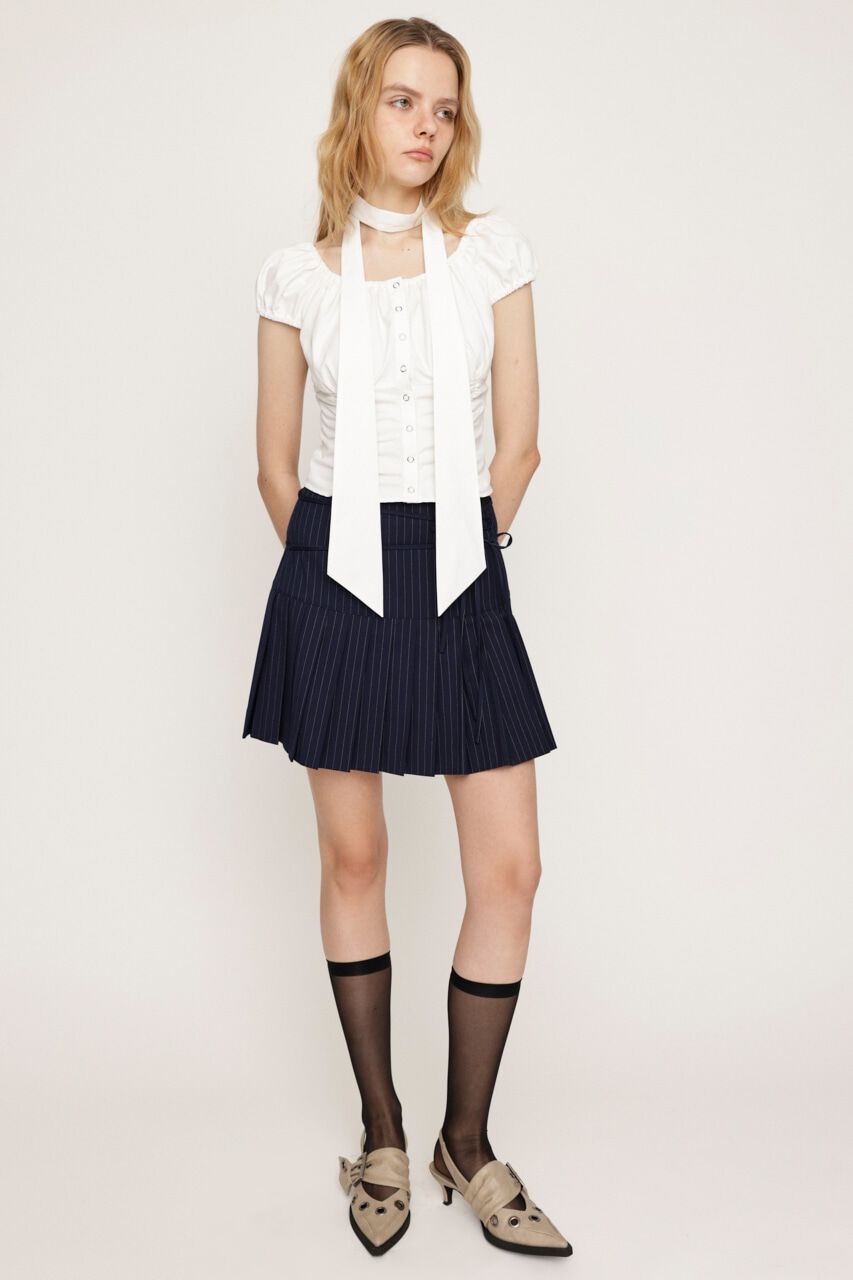 SLY「DOUBLE RIBBON PLEATS スカート」|スカート|