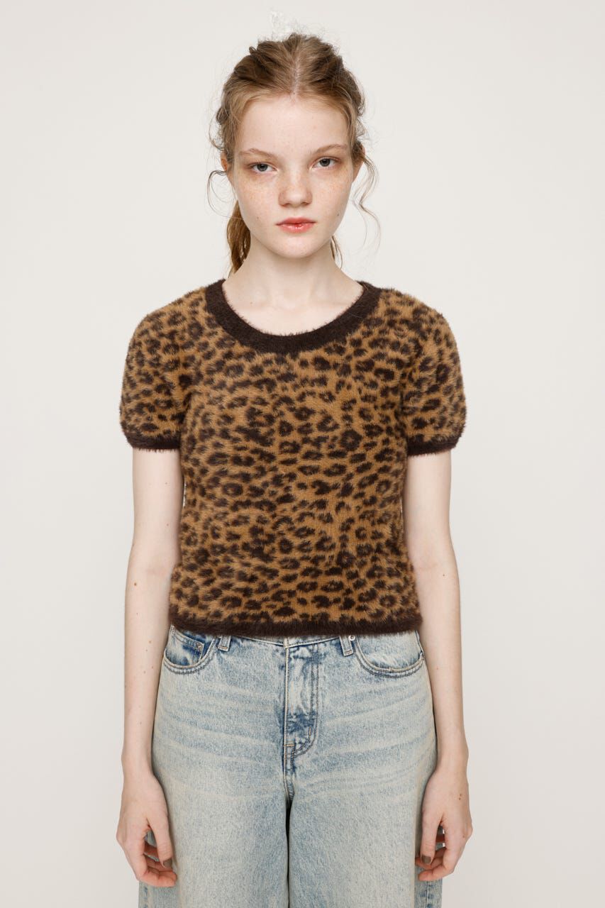 SLY「SHAGGY YARN Tシャツ」|ニット・セーター|