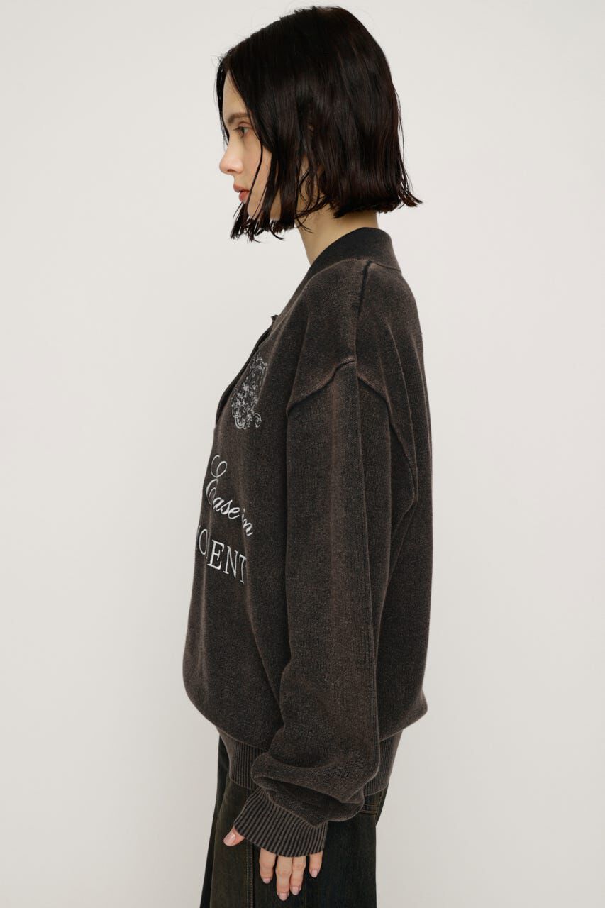 SLY「OVER SIZE JQ トップス」|ニット・セーター|