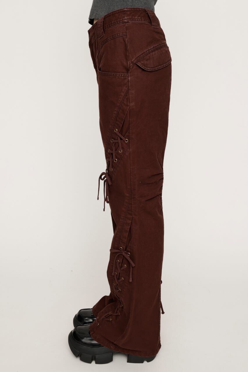 SLY「LACE UP MANNISH パンツ」|その他|