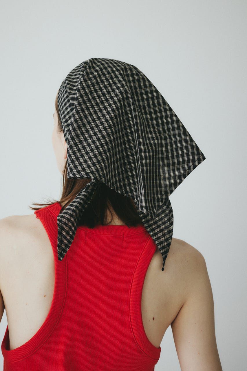 HeRIN.CYE「［予約］Checked headscarf」|その他|