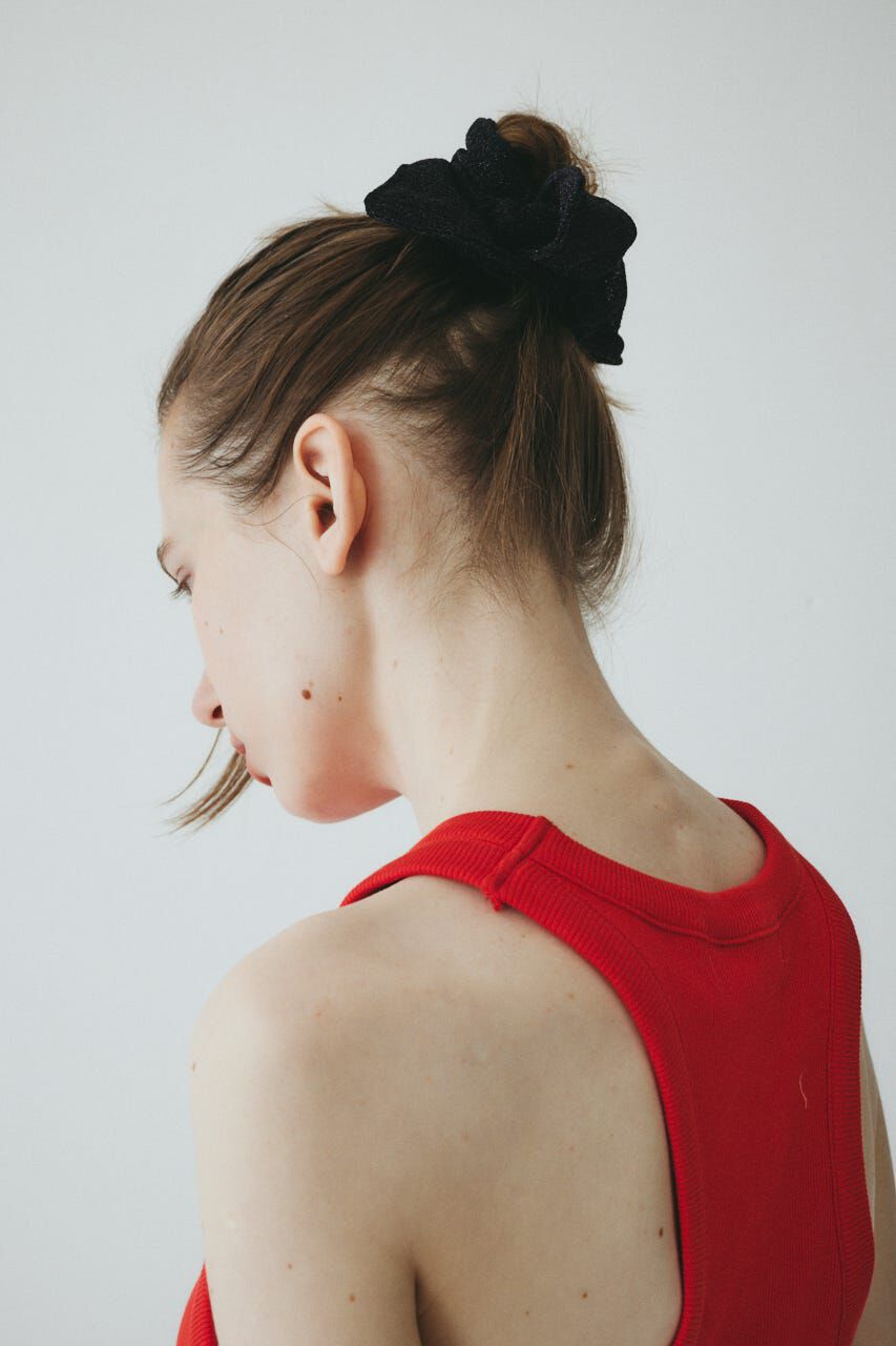 HeRIN.CYE「［予約］Lame square scrunchie」|その他|
