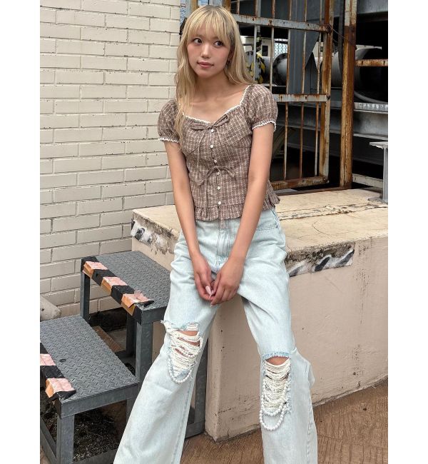 CALNAMUR「ハードダメージ２ＷＡＹデニムパンツ」|その他|