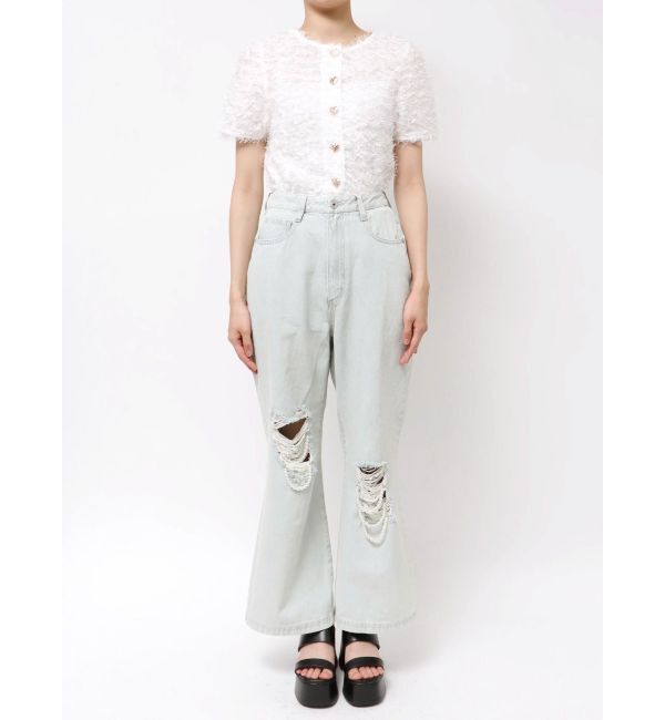 CALNAMUR「ハードダメージ２ＷＡＹデニムパンツ」|その他|