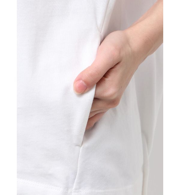 ELENDEEK「TUCK HEM LOOSE CS」|Tシャツ・カットソー|