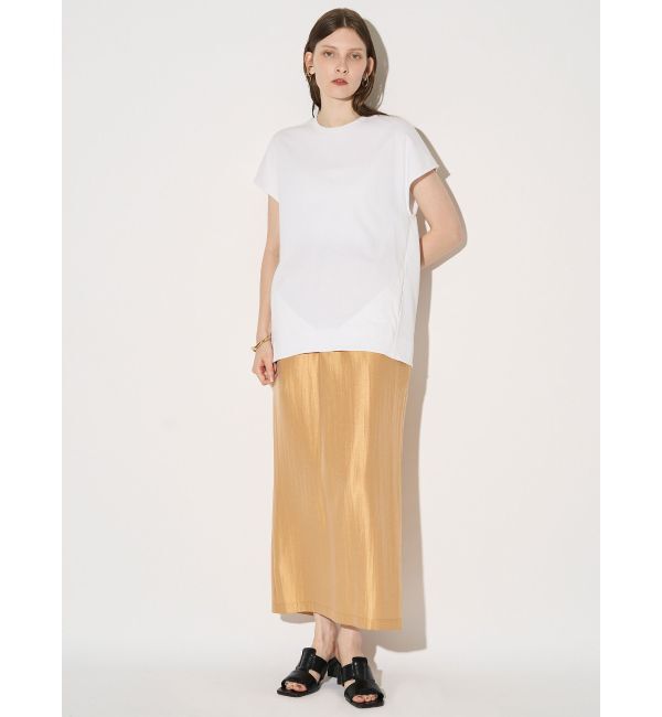 ELENDEEK「TUCK HEM LOOSE CS」|Tシャツ・カットソー|