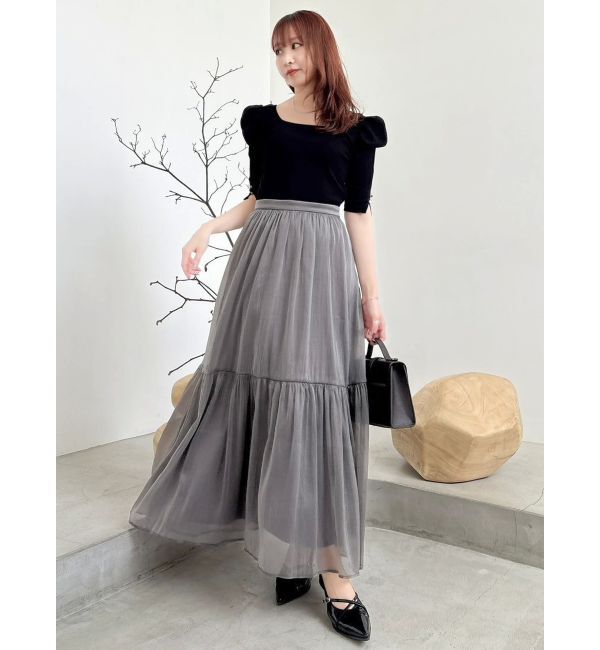 dazzlin「【藤井サチコラボ】パワショルドッキングワンピース」|ワンピース|