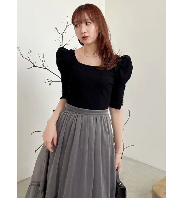 dazzlin「【藤井サチコラボ】パワショルドッキングワンピース」|ワンピース|