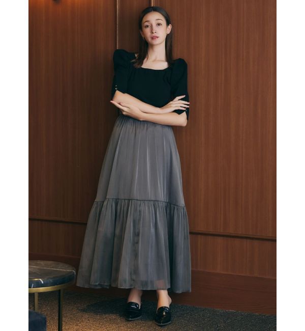 dazzlin「【藤井サチコラボ】パワショルドッキングワンピース」|ワンピース|