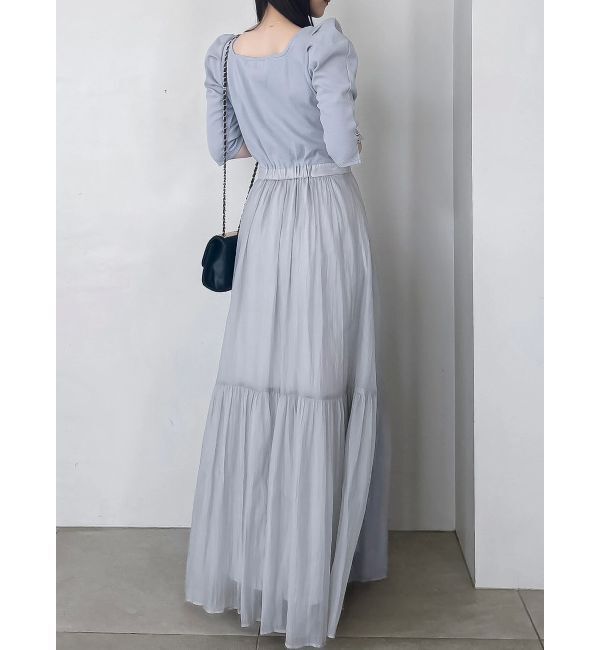 dazzlin「【藤井サチコラボ】パワショルドッキングワンピース」|ワンピース|