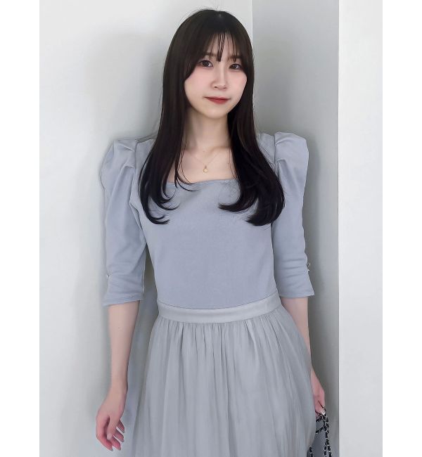 dazzlin「【藤井サチコラボ】パワショルドッキングワンピース」|ワンピース|