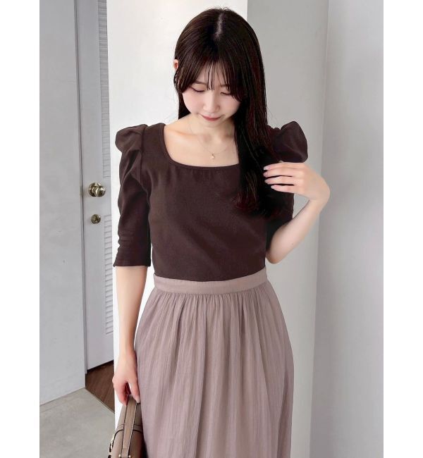 dazzlin「【藤井サチコラボ】パワショルドッキングワンピース」|ワンピース|