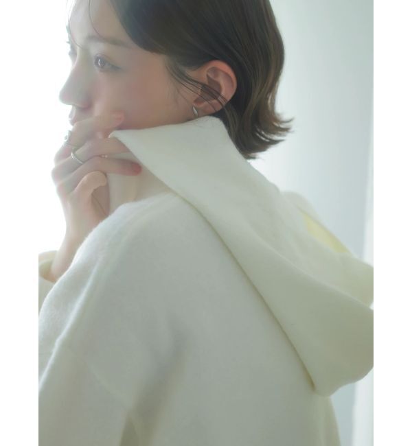 dazzlin「【吉田朱里】リラックスニットフーディ」|パーカー|