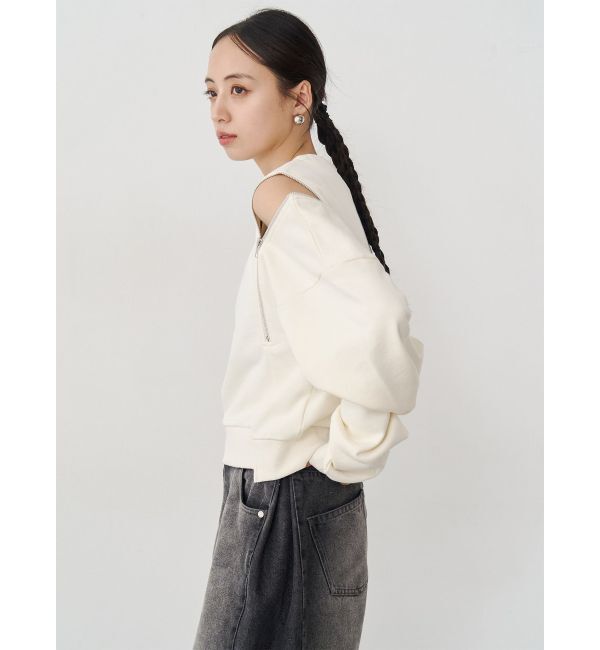 MURUA「2WAYジップスウェット」|スウェット・ジャージ|