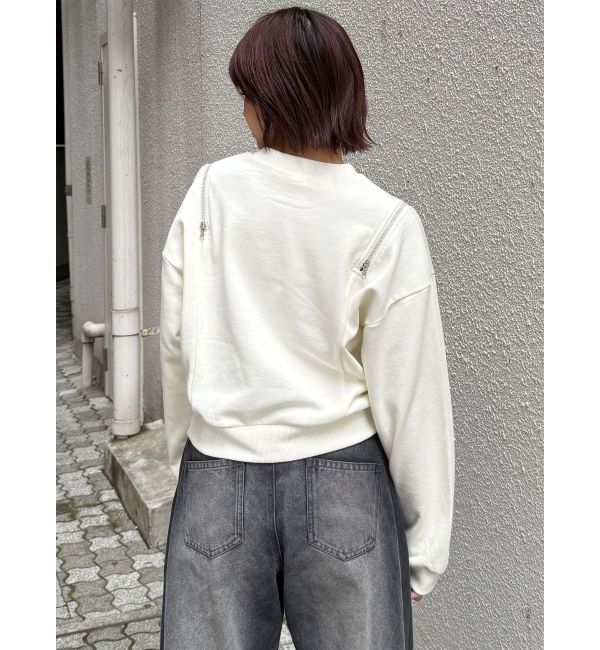 MURUA「2WAYジップスウェット」|スウェット・ジャージ|