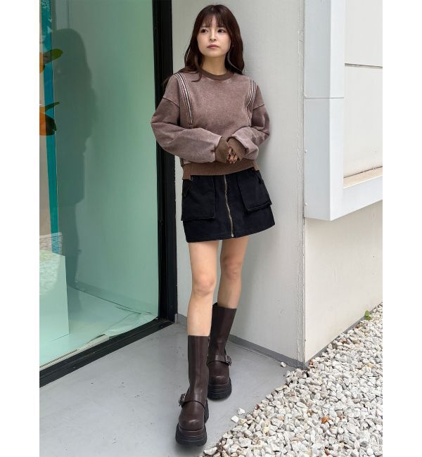 MURUA「2WAYジップスウェット」|スウェット・ジャージ|