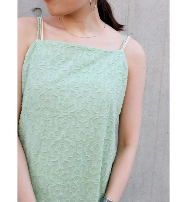 Ungrid「ジャカードキャミワンピース」|ワンピース|