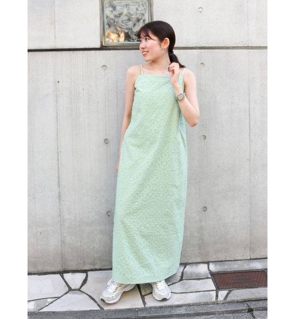 Ungrid「ジャカードキャミワンピース」|ワンピース|
